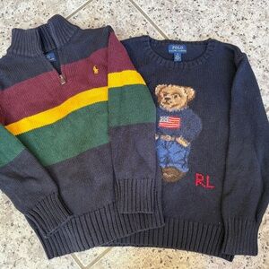 Two Ralph Lauren Sweaters